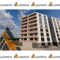 طراحی مجتمع مسکونی با مدارک کامل + اتوکد dwg + رندر + اسکچاپ